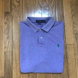 Polo xl lavender shirt sleeve knit shirt